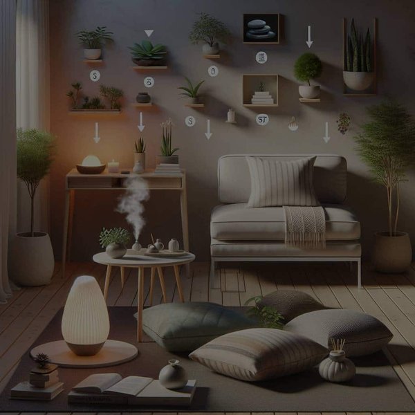 Quelles sont les recommandations pour aménager un coin détente chez soi propice à la relaxation et à la méditation ?