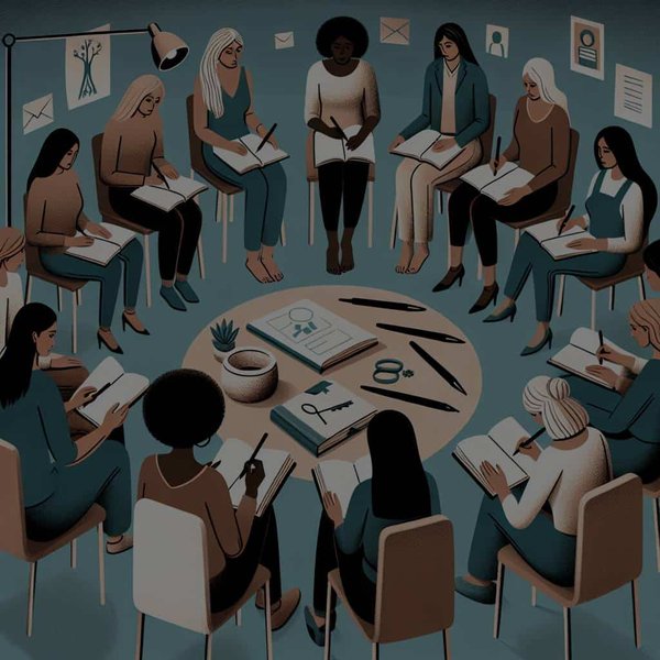 Comment la thérapie par l'écriture peut-elle aider les femmes à surmonter les épreuves de la vie telles que la perte d'un emploi ?